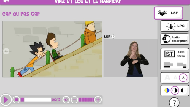 Image VINZ ET LOU ET LE HANDICAP