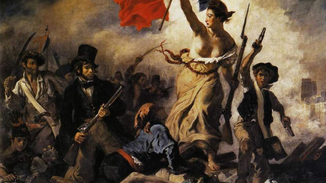 Image LA LIBERTÉ GUIDANT LES PEINTRES