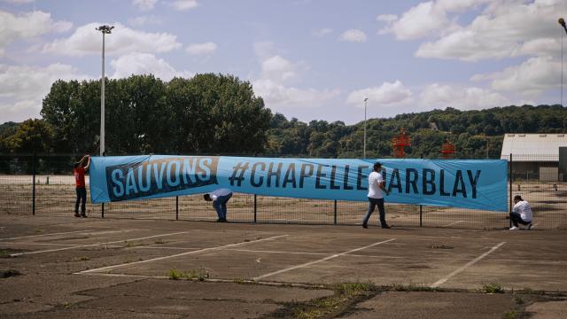 Image Chapelle Darblay : ils l'ont fait !