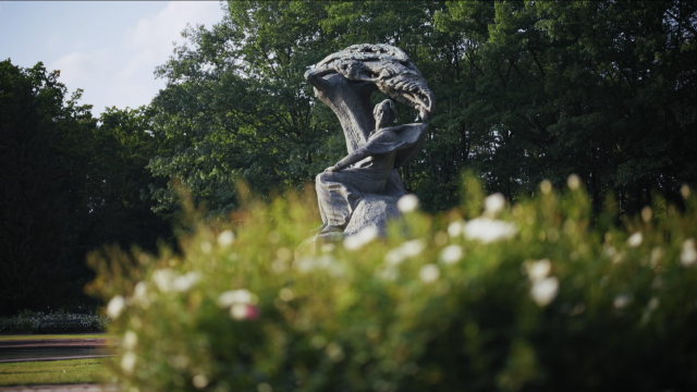 Monument Chopin - Parc Lazienki